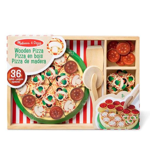 Melissa & Doug - Pizza Party Wooden Set-limolin