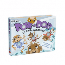Melissa & Doug - Poke-A-Dot - 10 Little Monkeys (8L)