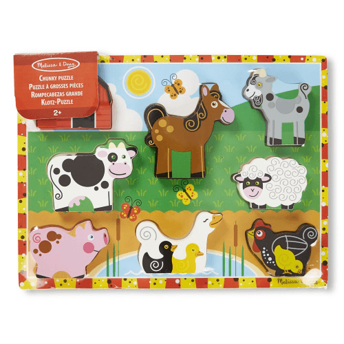 Melissa & Doug - Puzzle - Chunky - Farm (8L)