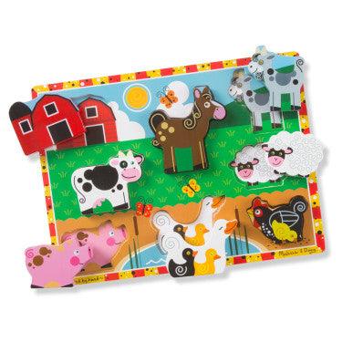 Melissa & Doug - Puzzle - Chunky - Farm (8L)