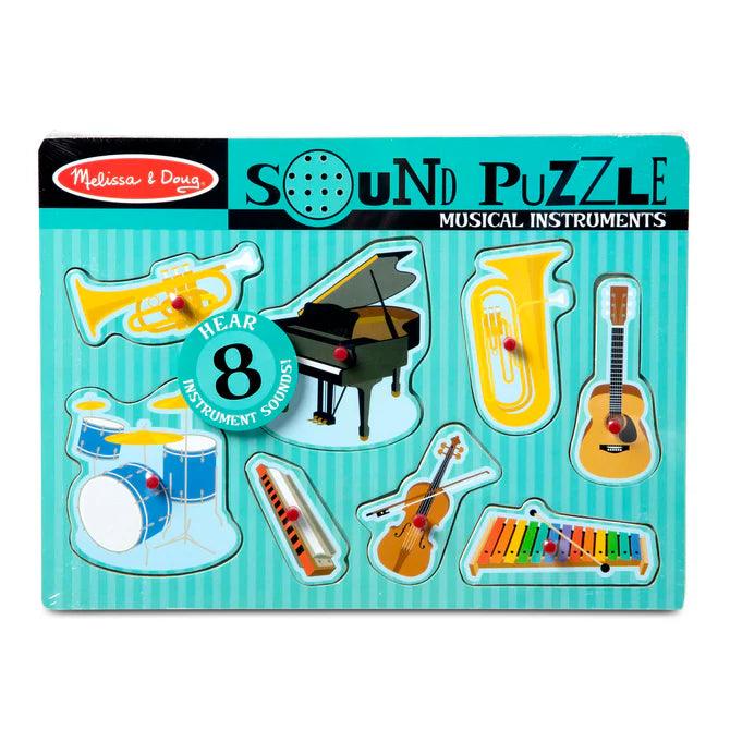 Melissa & Doug - Puzzle - Sound - Musical Instruments (8L)