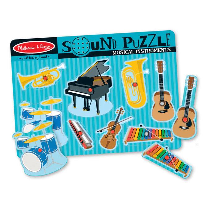 Melissa & Doug - Puzzle - Sound - Musical Instruments (8L)