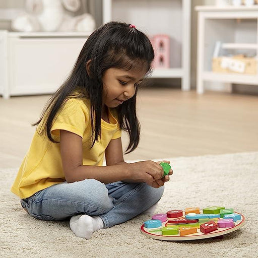 Melissa & Doug - Shape Sorting Clock - Limolin 