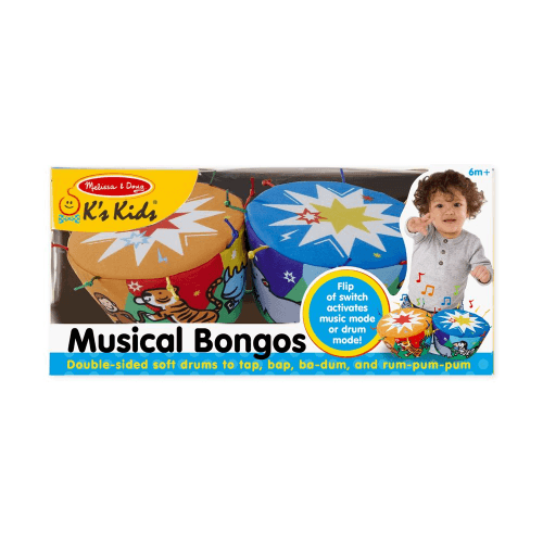 Melissa & Doug - Soft Cloth Musical Bongos (8L)