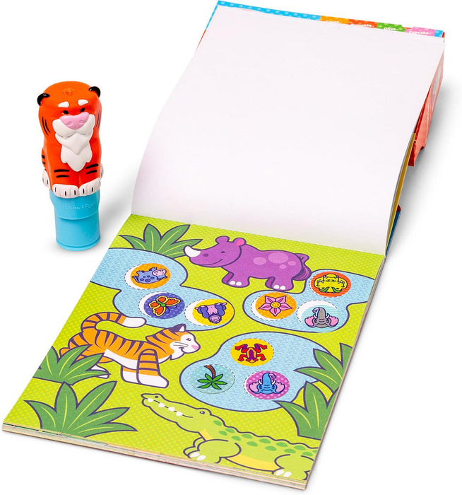 Melissa & Doug - Sticker Wow! Tiger With Book & Stickers
