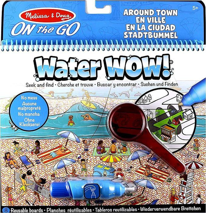Melissa & Doug - Water Wow Reveal Pad - Seek And Find Around Town (8L)