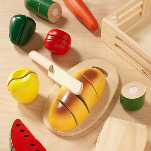 Melissa & Doug - Wooden Cutting Food - Limolin 