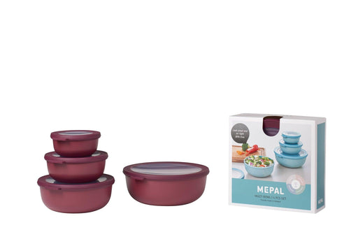 Mepal - CIRQULA 4-Piece Shalow Round Container