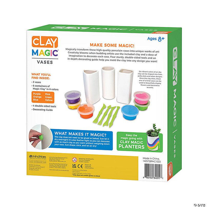 Mindware - Clay Magic Vases Craft Kit