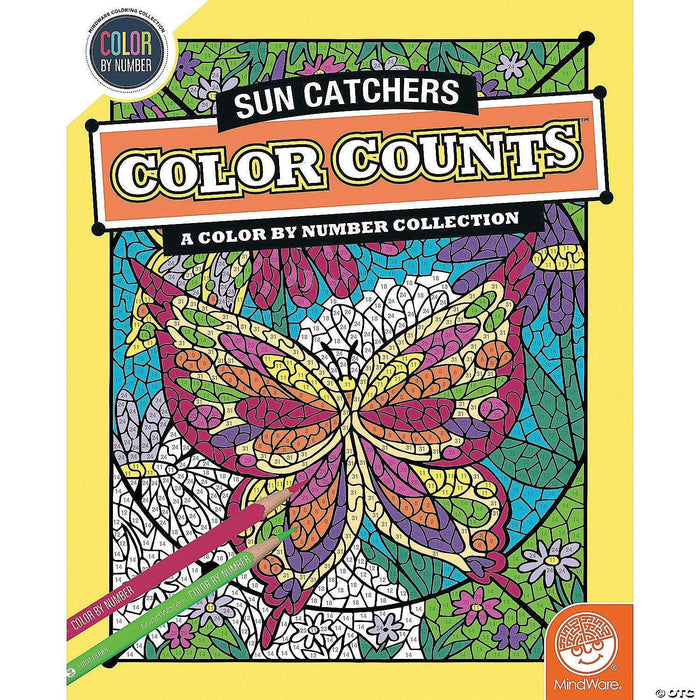 Mindware - Color by Number - Color Counts - Sun Catchers - Limolin 