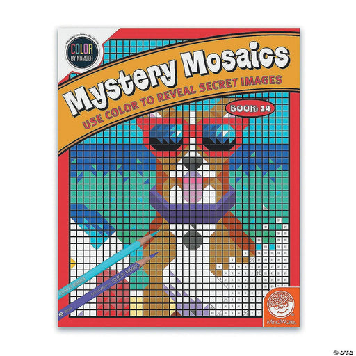 Mindware - Color by Number - Mystery Mosaics - Book 14 - Limolin 