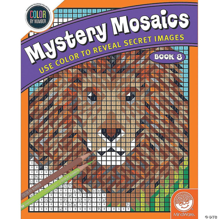 Mindware - Color by Number - Mystery Mosaics - Book 8 - Limolin 