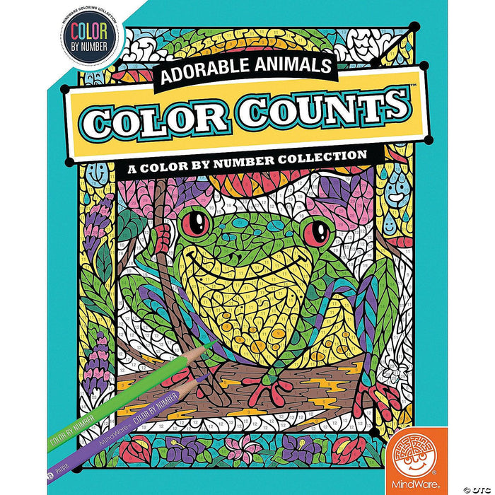 Mindware - Color Counts - Adorable Animals - Limolin 
