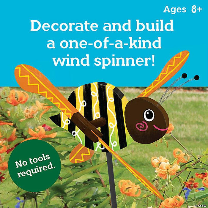 Mindware - Make Your Own Bumble Bee Wind Spinner Craft Kit