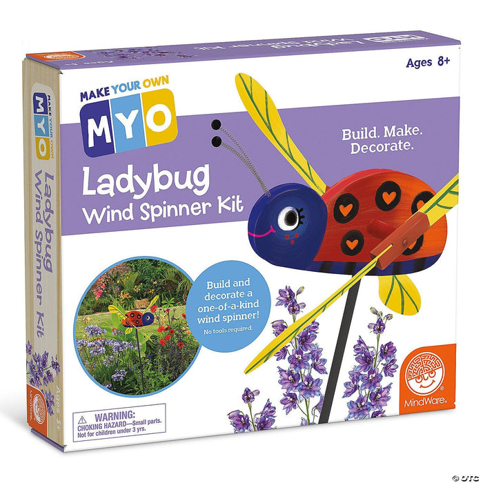 Mindware - Make Your Own Ladybug Wind Spinner Craft Kit