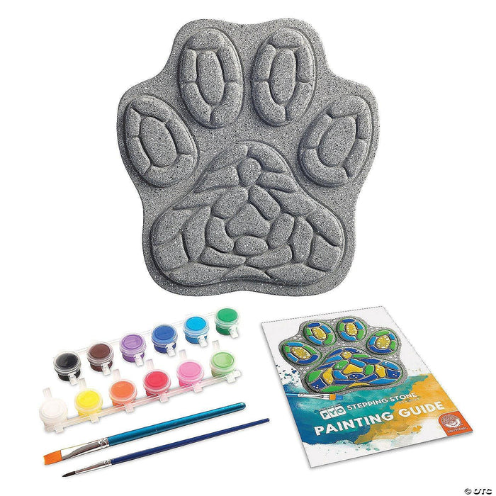 Mindware - Paint - Your - Own Stepping Stone - Paw Print - Limolin 