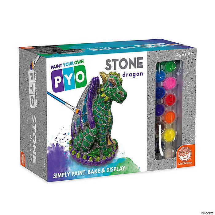 Mindware - Paint - Your - Own Stone - Dragon - Limolin 