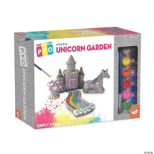 Mindware - Paint - Your - Own Stone - Unicorn Garden - Limolin 