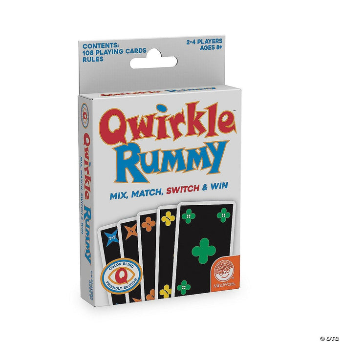 Mindware - Qwirkle Rummy - Color Blind Edition - Limolin 