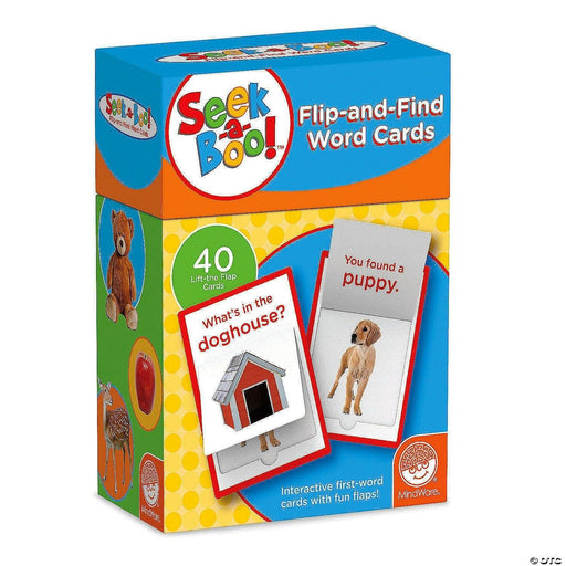 Mindware - Seek - A - Boo - Flip - and - Find Word Cards - Limolin 