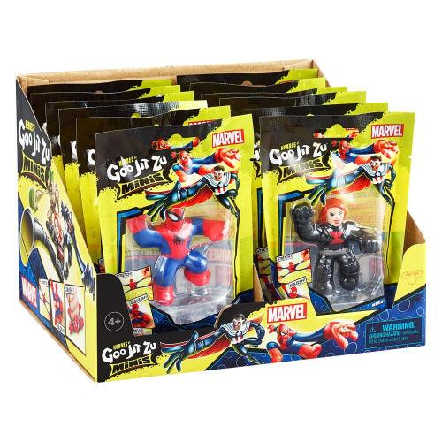 Moose Toys - Heroes of Goo Jit Zu - S5 - Marvel - Minis Single Pk CDU ASSORTMENT