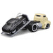 Muscle Machines - Model 05 1950 Ford COE Flatbed & 1949 Mercury Model 05 1/64 Die Cast Model Cars Toy