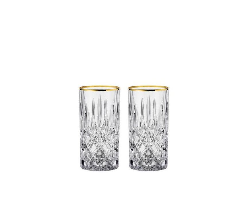 Nachtmann - NOBLESSE Gold Long Drink Glass 127oz (Set of 2)