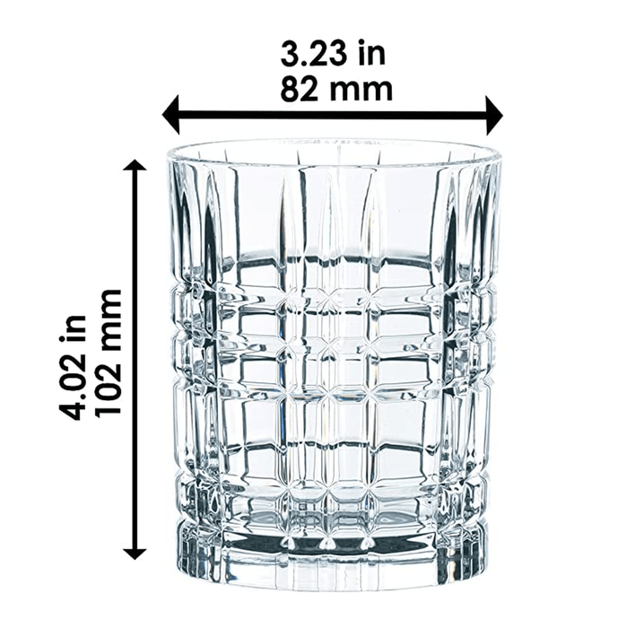 Nachtmann - Square Whiskey Glass (Set of 4) - Limolin 