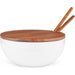 Nambe - Duets Salad Bowl With Lid & Servers - Limolin 