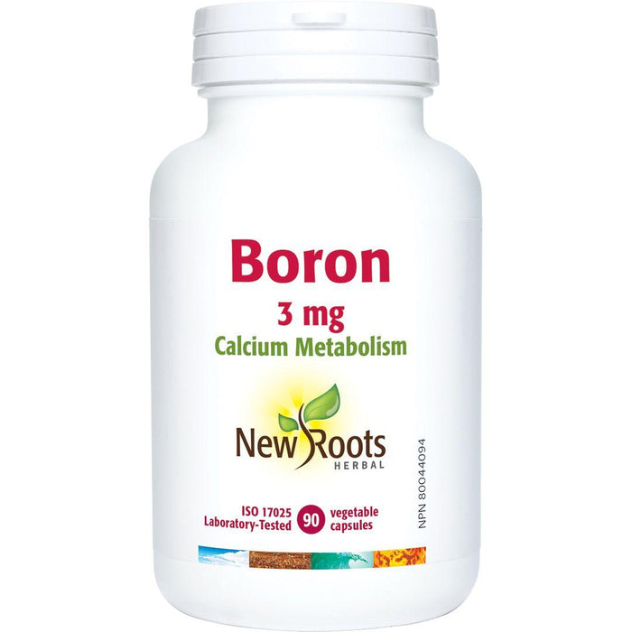 New Roots Herbal - Boron 3mg - 90 capsules