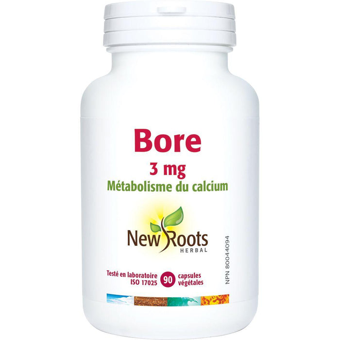 New Roots Herbal - Boron 3mg - 90 capsules