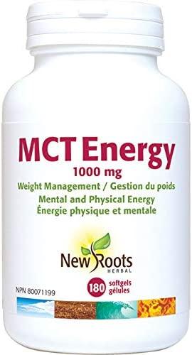 New Roots Herbal - MCT Energy - 180 softgels - Limolin 