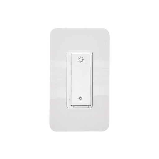 Nexxt - Smart Home Wifi Dimmer Switch Single Pole Voice Control Alexa/Google - Manual & Remote Dimming - White - Limolin 