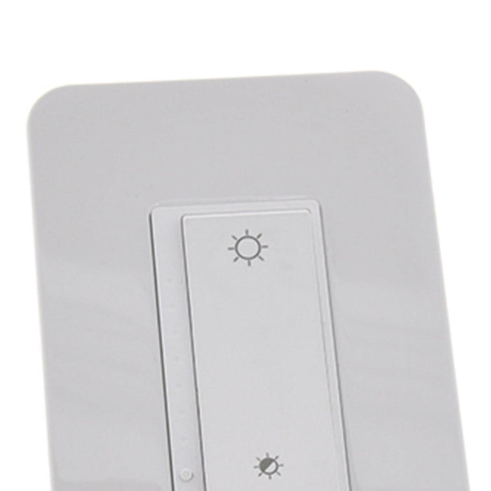 Nexxt - Smart Home Wifi Dimmer Switch Single Pole Voice Control Alexa/Google - Manual & Remote Dimming - White - Limolin 