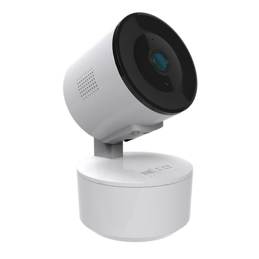 Nexxt - Smart Homeindoor Camera 1080p PTZ (Pan Tilt Zoom) 2 Way Communication Micro SD Slot Night Vision Motion Sensor - White - Limolin 