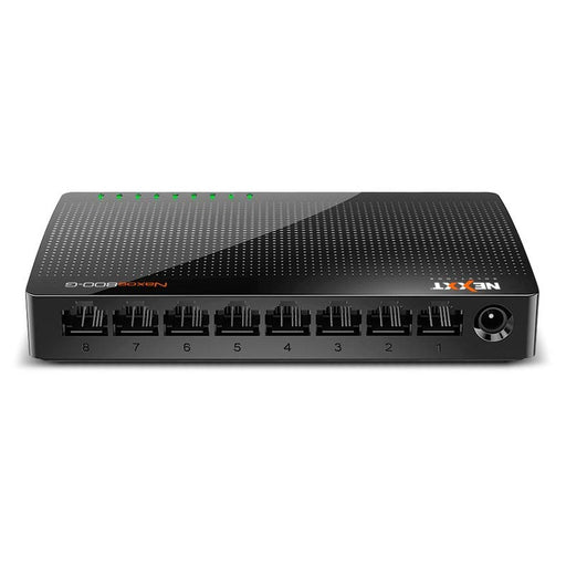 Nexxt - Switch Gigabit Ethernet Desktop Naxos 800 - G 8 Port - Limolin 