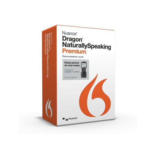 Nuance - Dragon Naturally Speaking 13 Premium Mobile Edition Version Francaise with Philips Voice Recorder (K609F - XC3 - 13.0) - Limolin 