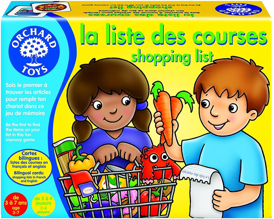 Orchard Toys - La Liste Des Courses (Bil) - Limolin 