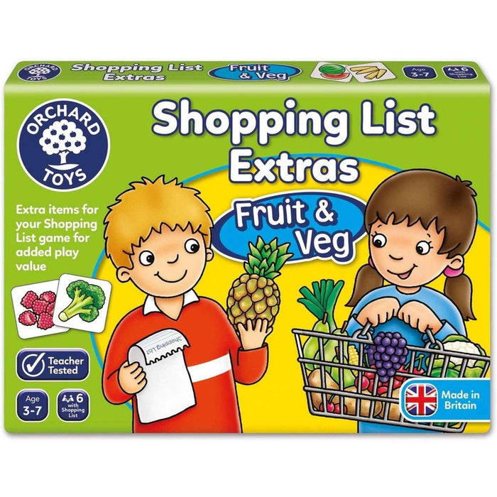 Orchard Toys - Shopping List Extras - Fruits & Veggies - Limolin 