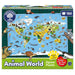 Orchard Toys - World Of Animals (Poster) (150-Piece Puzzle) - Limolin 