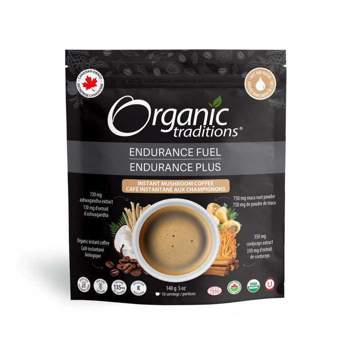 Organic Traditions - Endurance Fuel Mushroom Coffee - Limolin 