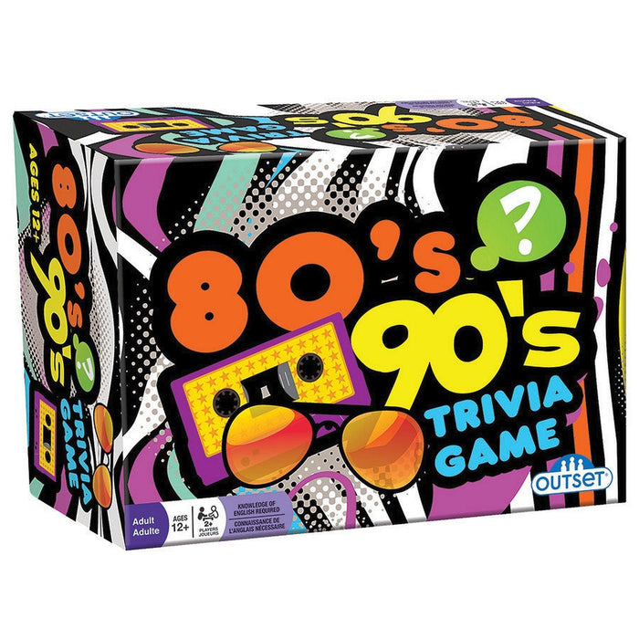 Outset Media - 80's 90's Trivia Game - Limolin 