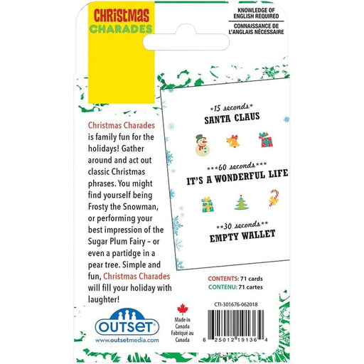 Outset Media - Christmas Charades Card Game - Limolin 