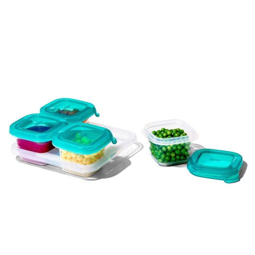 oxo-tot-silicone-baby-blocks-turquoise - Limolin 