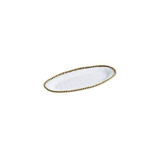 Pampa Bay - Golden Small Oval Serving Piece - Limolin 