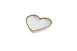 Pampa Bay - Love isin the Air Mini Heart Dish White/Gold - Limolin 