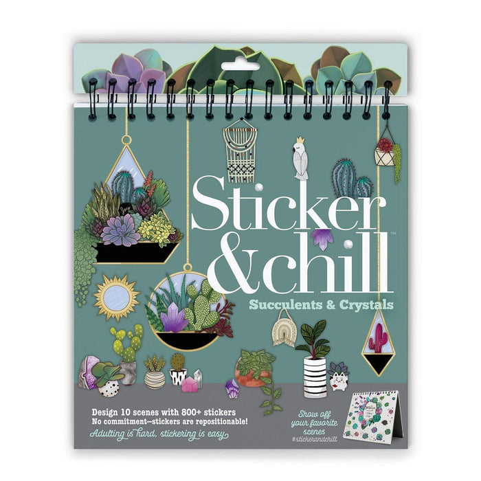 PATCH - Sticker And Chill: Succulents And Crystals - Limolin 