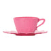 Pavoni - Daisy - 2 cups for cupcakes + 2 saucers - Limolin 