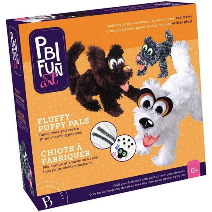 PBI Fun Art - Fluffy Puppy Pals (Bil) - Limolin 