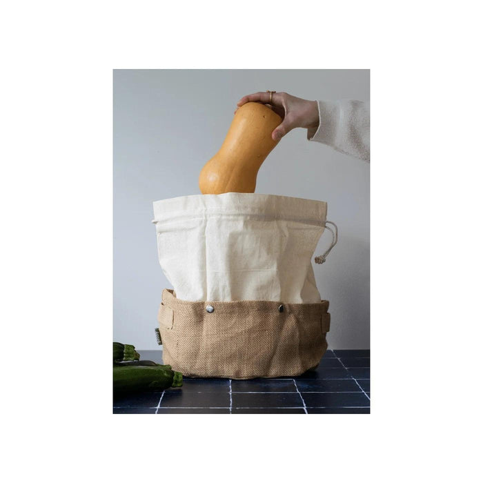 Pebbly - Storage basket w/removable bag Small